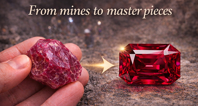 Ruby Stone Image for mines to master piece